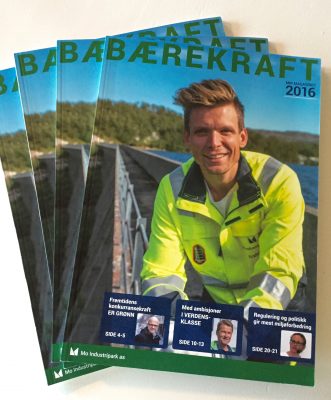 MIP Magasin 2016 - Bærekraft - tilgjengelig som pdf og i trykt utgave.